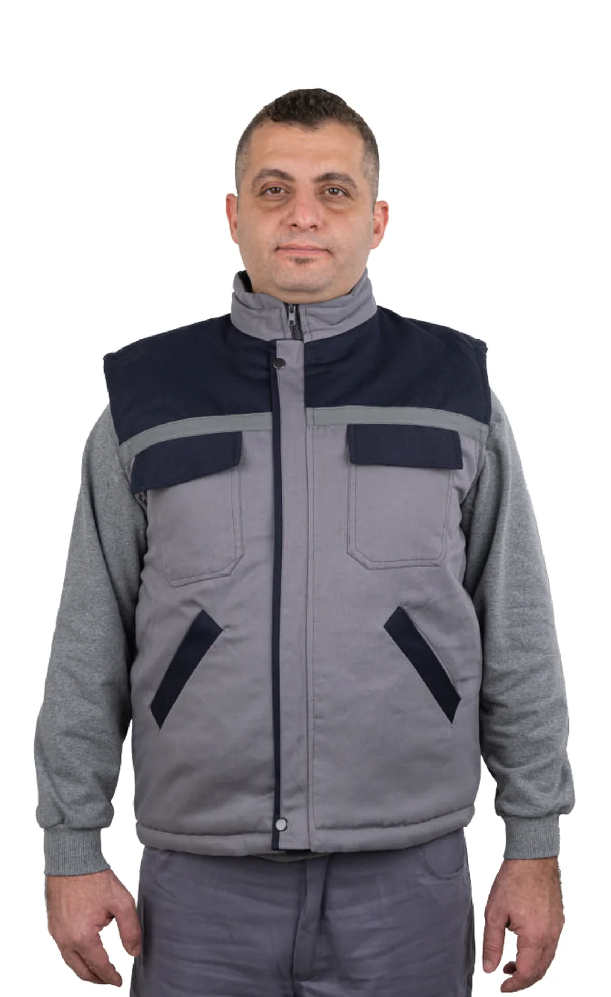 GRİ/LACİVERT GABARDİN