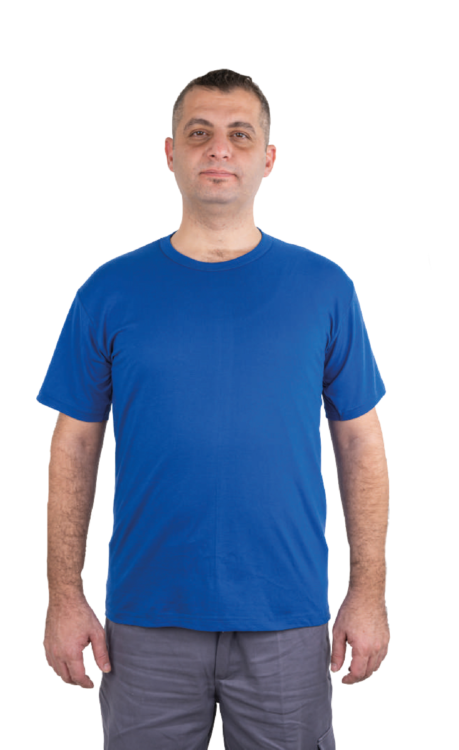 SAKS MAVİ PENYE T-SHİRT