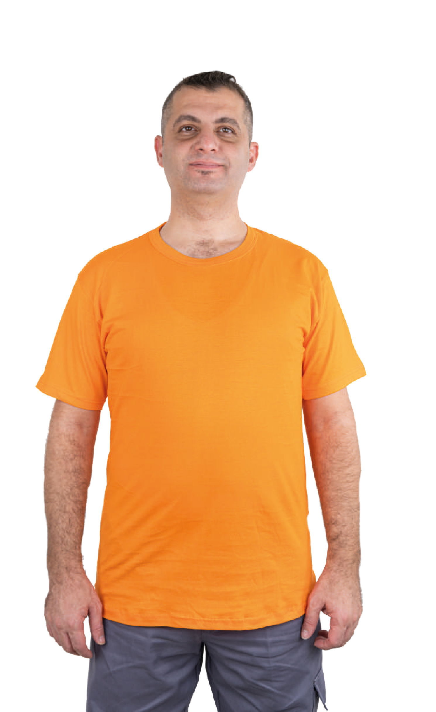 TURUNCU PENYE T-SHİRT