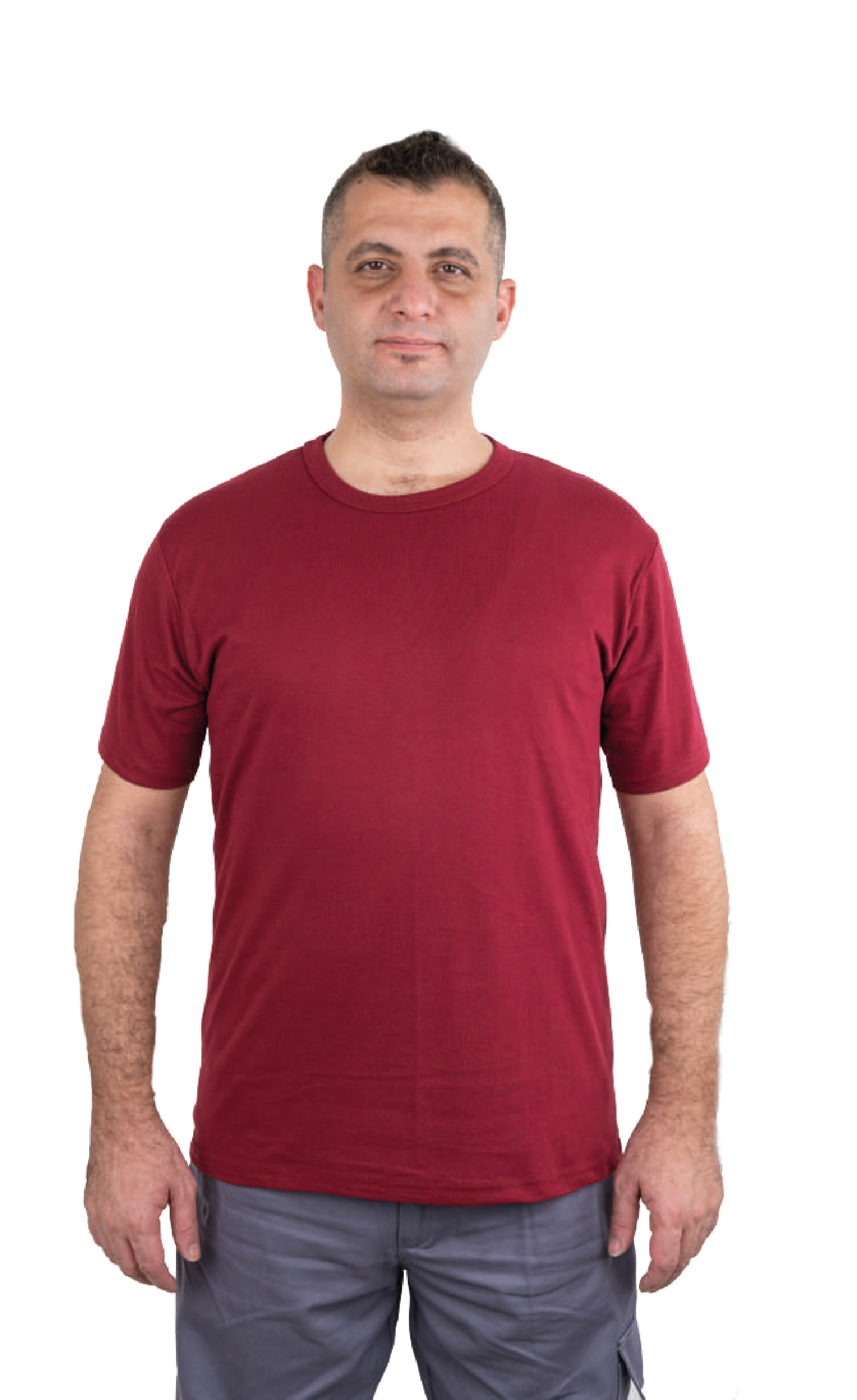 BORDO PENYE T-SHİRT