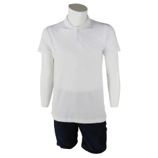 Polo Yaka Beyaz T-Shirt Open End Lacoste