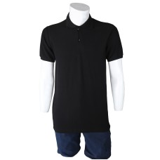 Polo Yaka Siyah Penye Lacoste