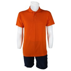 Polo Yaka Turuncu T-Shirt Open End Lacoste