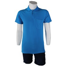 Polo Yaka Turkuaz T-Shirt Open End Lacoste